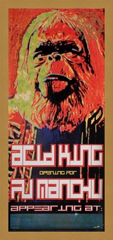 Framed Framed Acid King / Fu Manchu - Frank Kozik