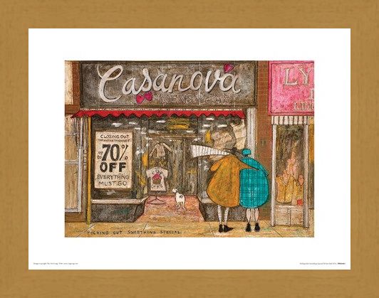 Framed Framed Picking Out Something Special - Sam Toft