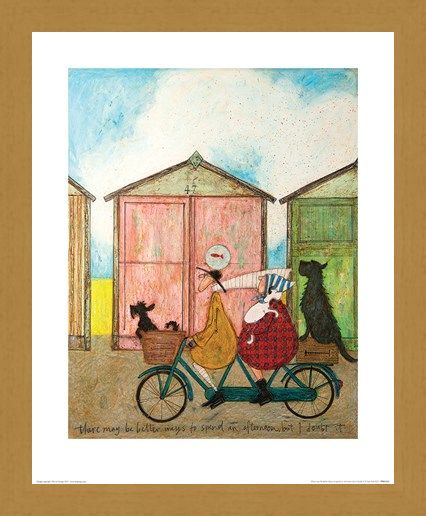Framed Framed There may be Better Ways to Spend an Afternoon - Sam Toft