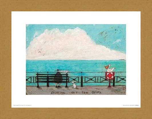 Framed Framed Sharing Out The Chips - Sam Toft