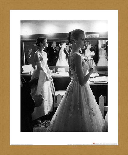 Framed Framed Audrey Hepburn & Grace Kelly - Time Life