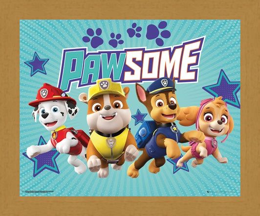 Framed Framed Pawsome - Paw Patrol