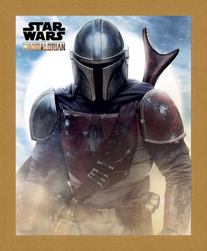 Framed Framed Sand - Star Wars: The Mandalorian