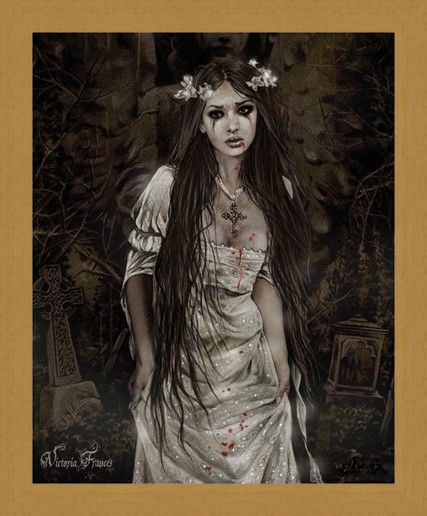 Framed Framed Anatheme The Vampire - Victoria Frances