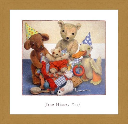 Framed Framed Party Hats - Jane Hissey