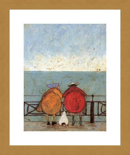 Framed Framed Doris Earwigging - Sam Toft
