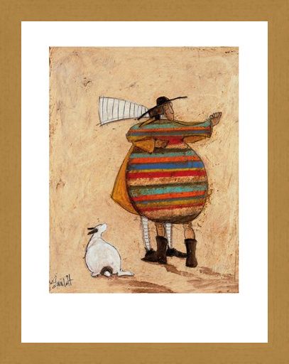 Framed Framed Dancing Cheek to Cheeky - Sam Toft