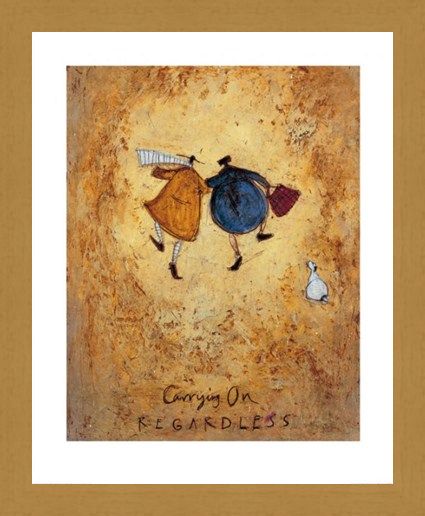 Framed Framed Carrying On Regardless - Sam Toft