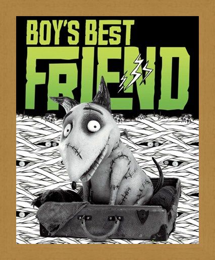 Framed Framed Boy's Best Friend - Tim Burton's Frankenweenie