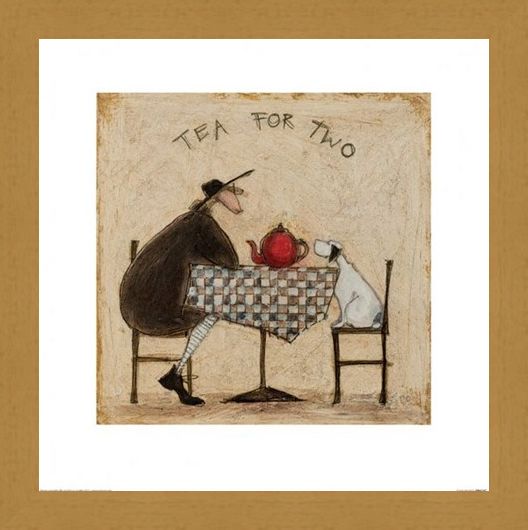 Framed Framed Tea for Two - Sam Toft