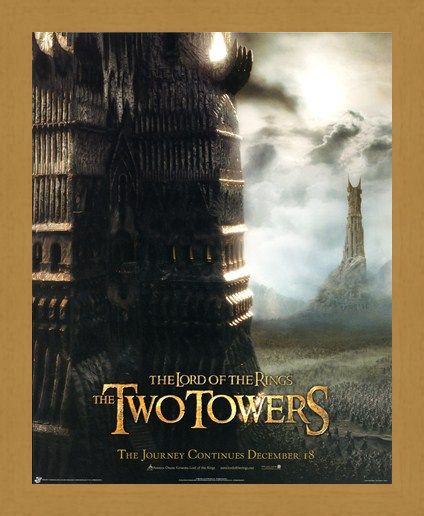 Framed Framed The Two Towers - Lord of the Rings