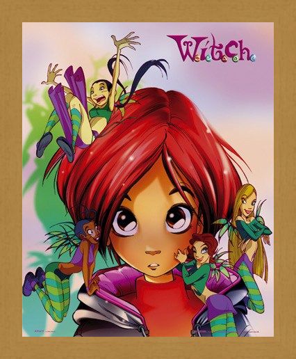 Framed Framed Will and Friends - Disney's W.I.T.C.H.