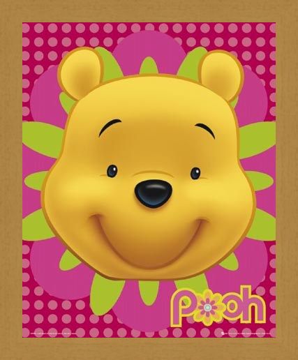 Framed Framed Happy Hunny Bear - Winnie the Pooh