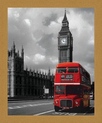 Framed Framed Westminster Icons - London Photography