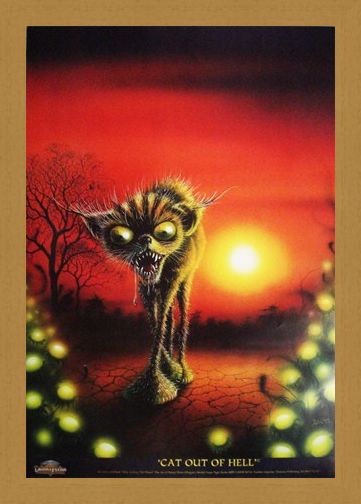 Framed Framed Cat Out of Hell - Danny Flynn