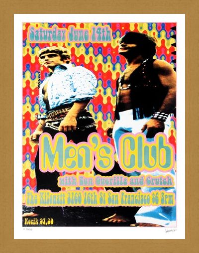 Framed Framed Men's Club - Frank Kozik