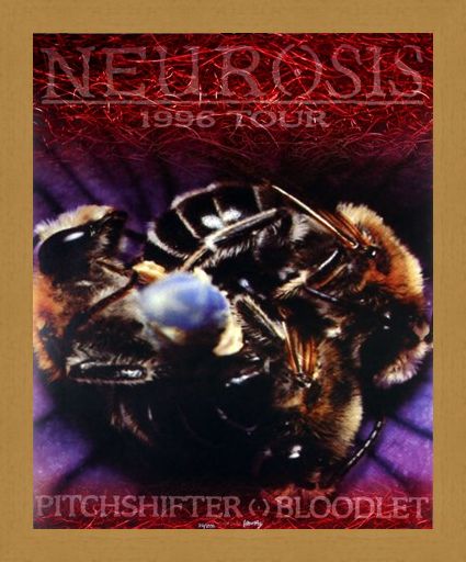 Framed Framed Neurosis 1996 Tour - Frank Kozik