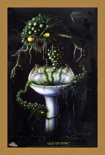 Framed Framed Out of Sync - The Art of Danny Flynn
