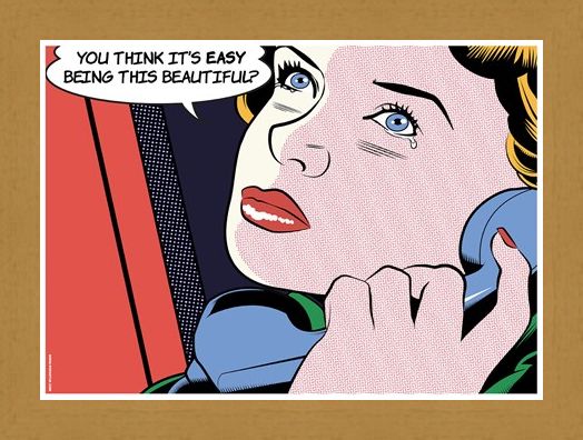 Framed Framed The Eternal Question - Pondering Pop Art