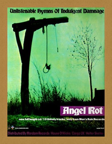 Framed Framed Unlistenable Hymns of Indulgent Damage - Angel Rot - Frank Kozik