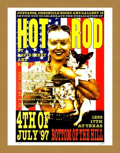 Framed Framed Hot Rod - Frank Kozik