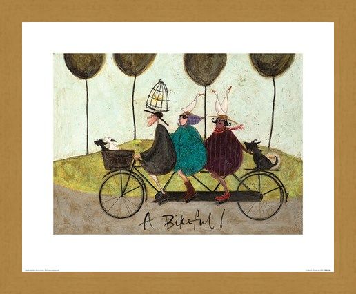 Framed Framed A Bikeful! - Sam Toft