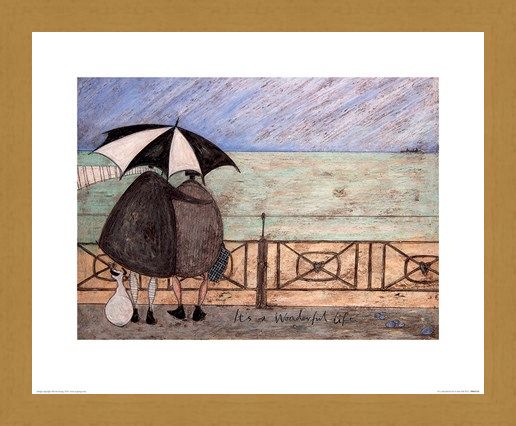 Framed Framed It's A Wonderful Life - Sam Toft