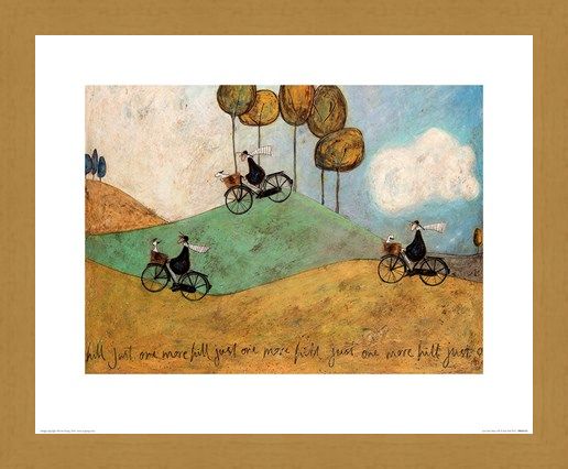 Framed Framed Just One More Hill - Sam Toft