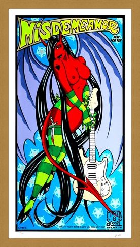 Framed Framed Misdemeanor - Frank Kozik