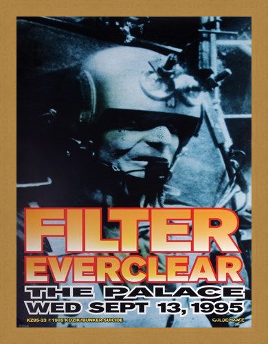 Framed Framed Filter supported by Everclear - Frank Kozik