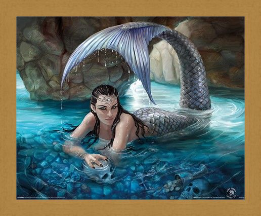 Framed Framed Hidden Depths - Anne Stokes