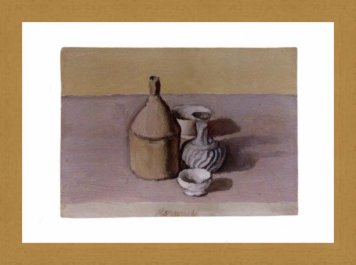 Framed Framed Flagon - Giorgio Morandi