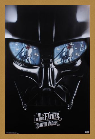 Framed Framed Darth Vader - I Am Your Father - Star Wars