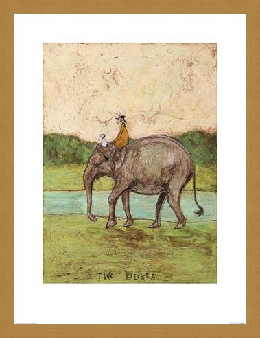 Framed Framed Two Riders - Sam Toft
