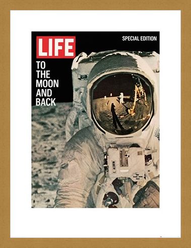 Framed Framed Life Cover - To the Moon and Back - Time Life