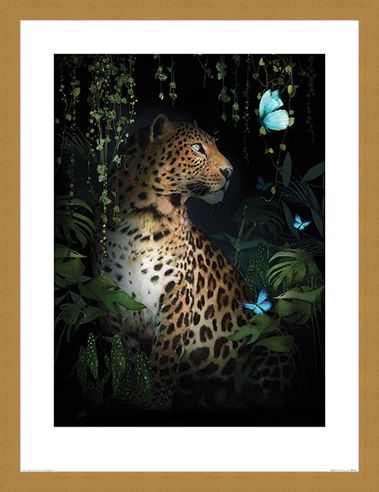 Framed Framed Leopard - Summer Thornton