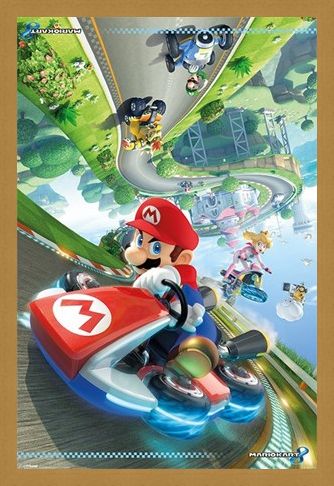 Framed Framed Flip - Mario Kart 8