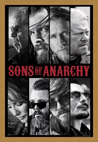 Framed Framed Sons of Anarchy Collage - TV Show