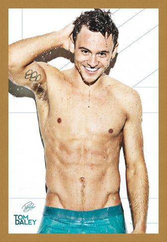 Framed Framed Tom Daley - Shower Time