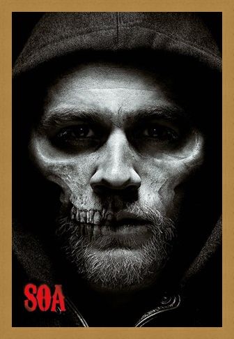 Framed Framed Jax Skull - Sons of Anarchy