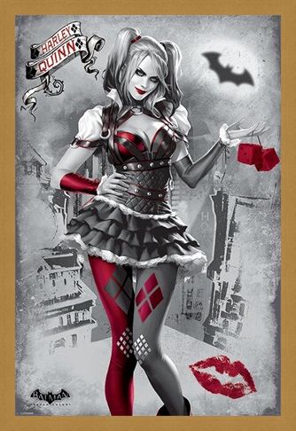 Framed Framed Harley Quinn - Batman Arkham Knight