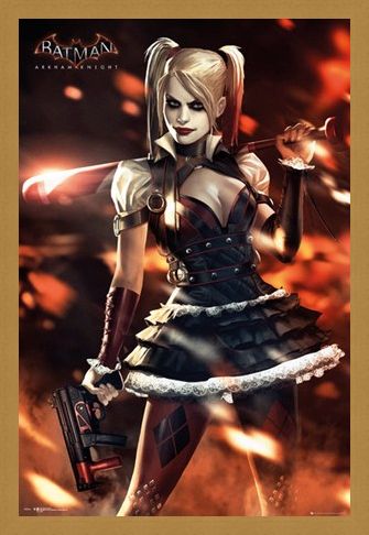 Framed Framed Harley Quinn - Batman Arkham Knight