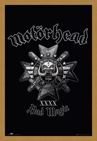 Framed Framed XXXX - Motorhead Bad Magic