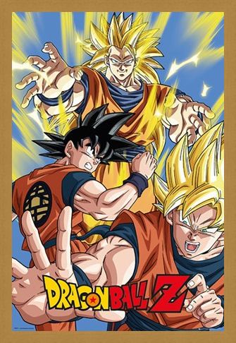 Framed Framed Super Saiyan Goku - Dragon Ball Z