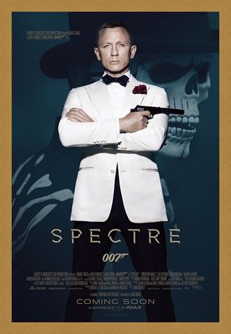 Framed Framed Spectre Skull - James Bond