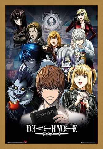 Framed Framed The Shinigami, The Boy, And The Book - Death Note