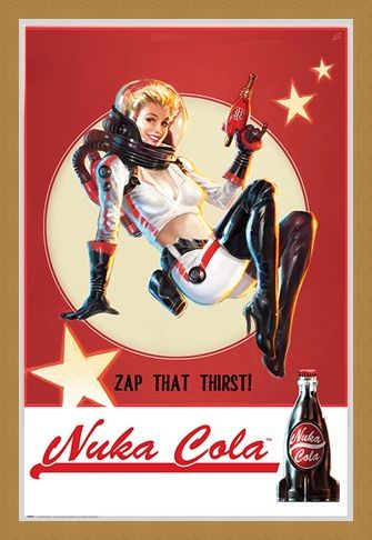 Framed Framed Zap That Thirst Nuka Cola - Fallout 4