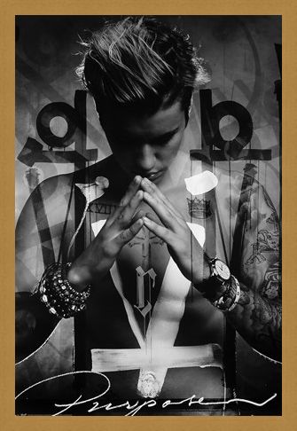 Framed Framed Purpose - Justin Bieber