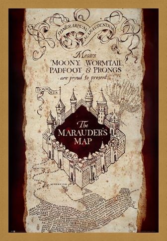 Framed Framed Messrs. Moony, Wormtail, Padfoot & Prongs - Harry Potter
