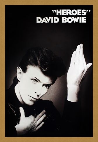 Framed Framed Heroes - David Bowie